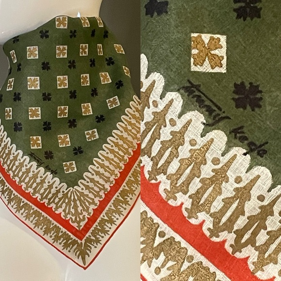 Unworn Crisp Vintage Tammis Keefe Gold Metallic Trims 14 In Sq Mint Condition - Picture 3 of 6